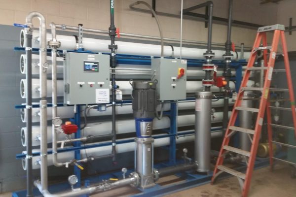 100 gpm reverse osmosis system, complete water solutions, turnkey ro system installation