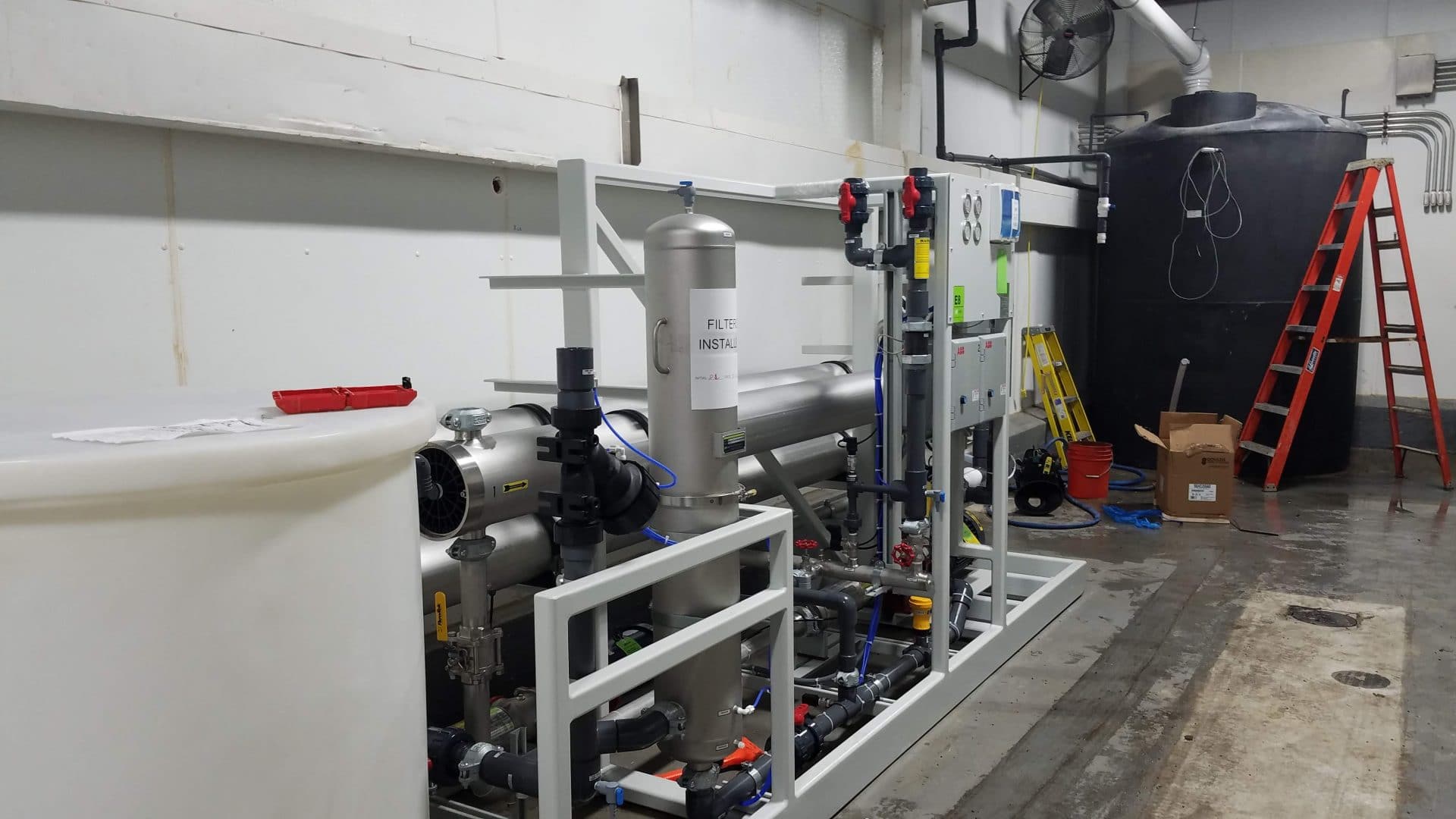 turnkey reverse osmosis installation, E8-57K-DLX Reverse Osmosis System, complete water solutions