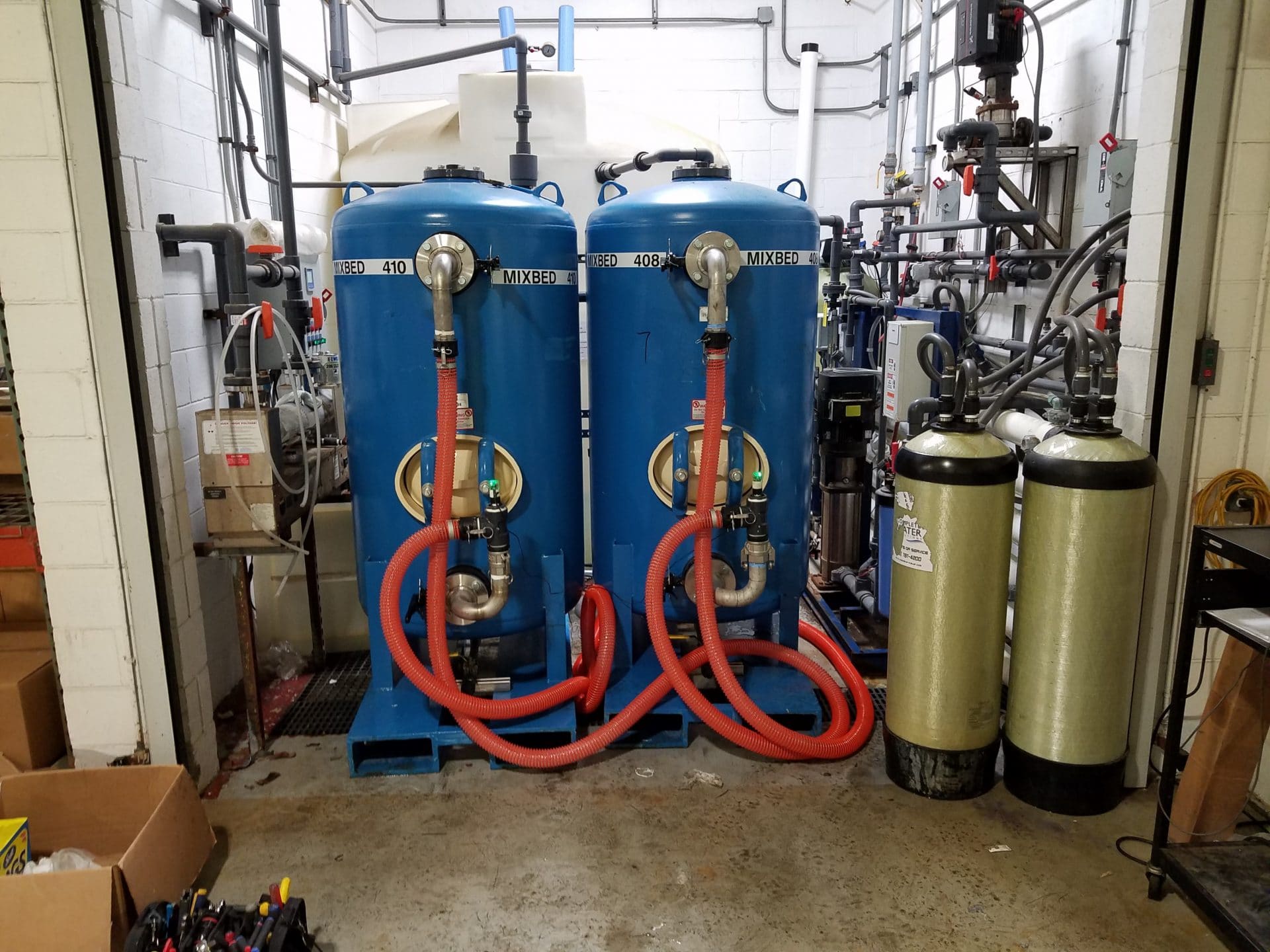 di water system upgrade, complete water solutions