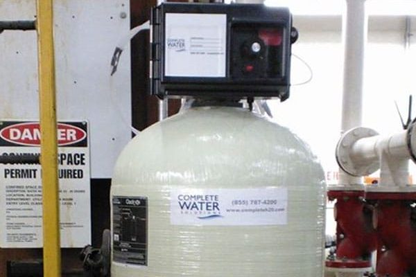 Commercial Filter Install, complete water solutions, commercial filter installation