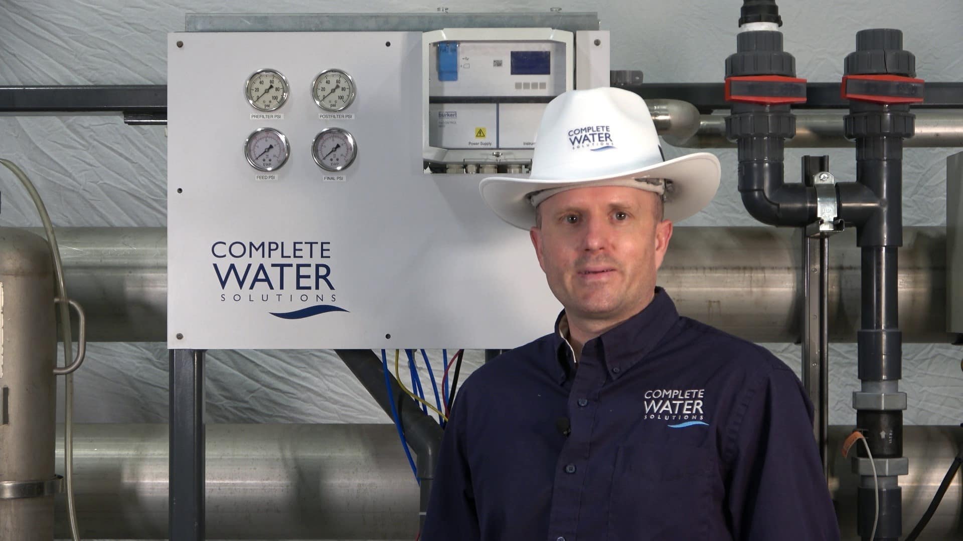 nathan olszak, complete water solutions, industrial water treatment specialist