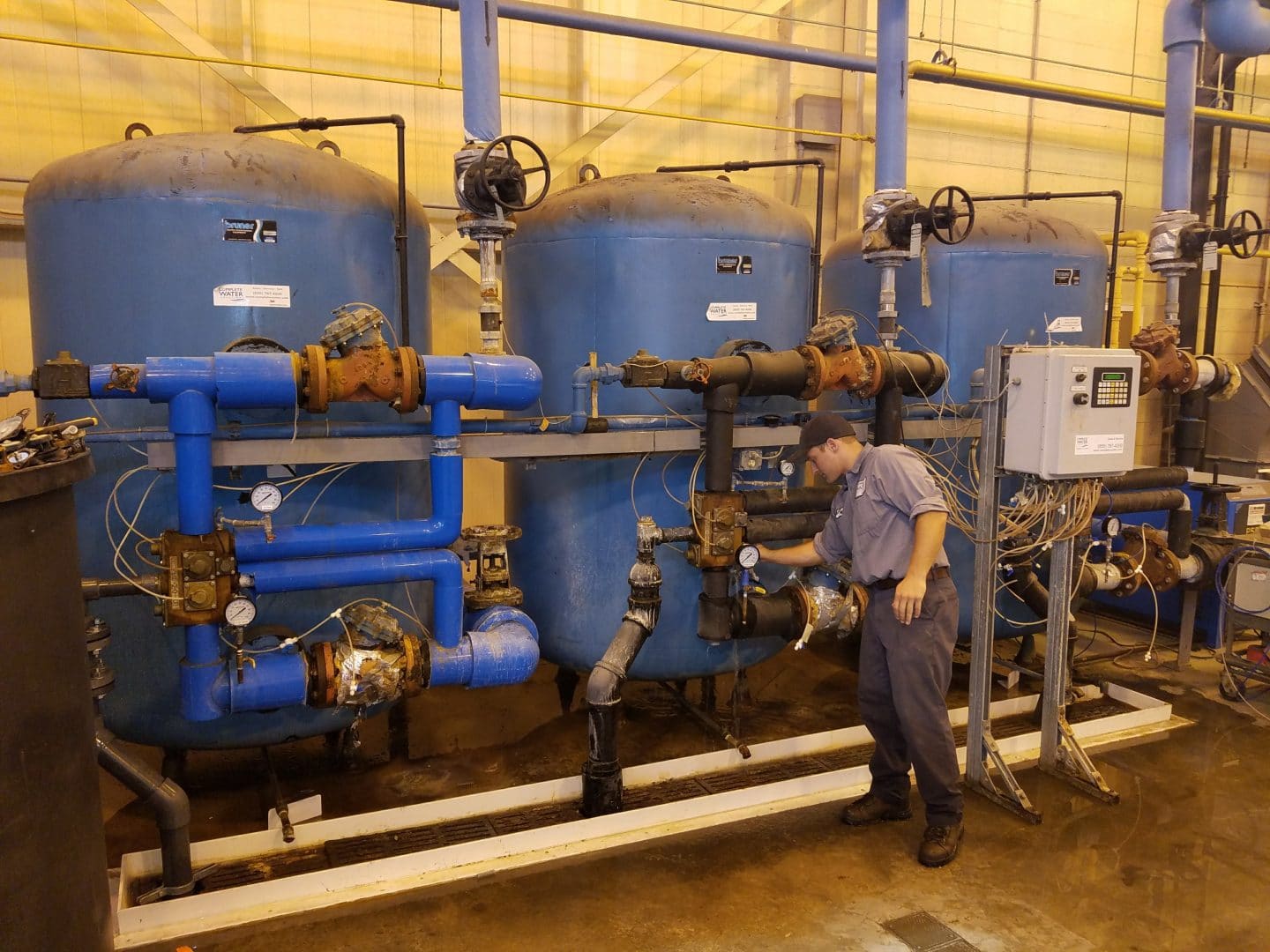 manual, manual control, monitoring and control, valve adjustment, complete water