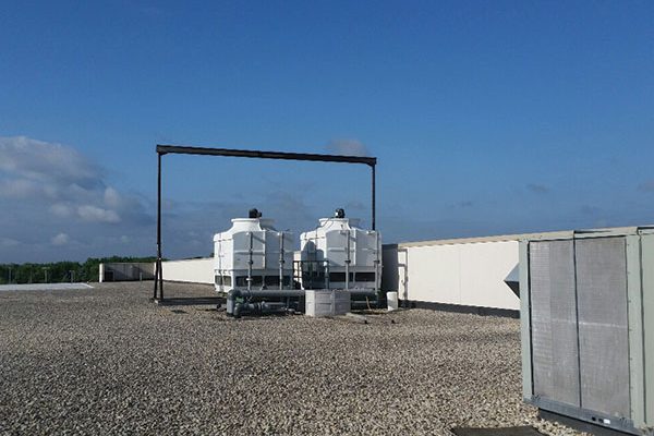 cooling tower, moss problem, libertyville, illinois, complete water solutions