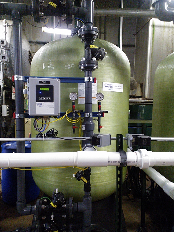 greensand filters, complete water solutions, industrial water filtration